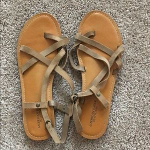 American Eagle strappy sandals